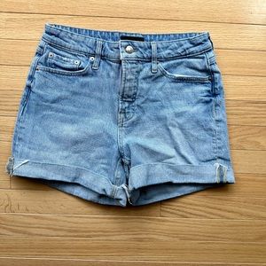 High rise shorts size 6